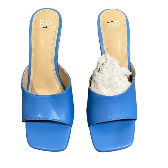 NWOT BP Mirra-PU Blue Sandals (7.5)‎ - Picture 6 of 7